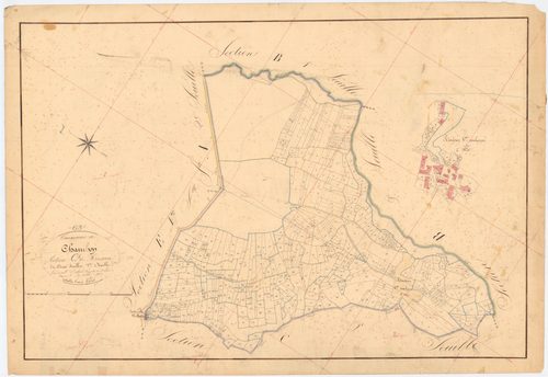 Chambon-sur-Dolore - 55 FI 211      Section C de Rousson, 1ère feuille