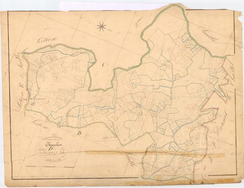 Chambon-sur-Dolore - 55 FI 213      Section D des Ayes, 1ère feuille