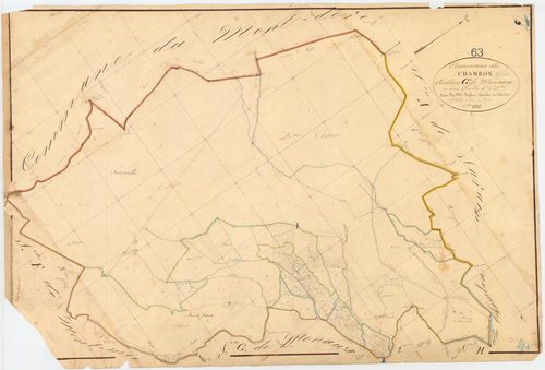 Chambon-sur-Lac - 54 Fi 240      Section G de Monaux, 1ère feuille