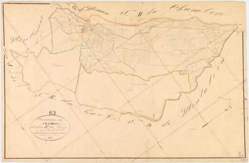 Chambon-sur-Lac - 54 Fi 235      Section E du Bac, 1ère feuille