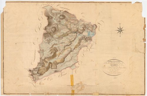Chambon-sur-Lac - 54 Fi 228      Tableau d'assemblage du plan cadastral parcellaire de la commune de Chambon