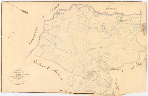 Chaméane - 54 Fi 1112      Section B du Prat, 1ère feuille