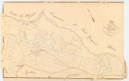 Chaméane - 54 Fi 1111      Section A de Pégotard, 2ème feuille