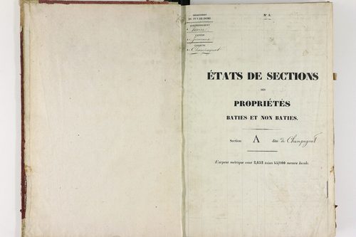 Champagnat-le-Jeune - P 11236/1      Section A