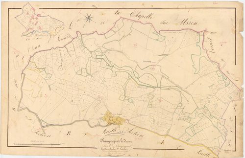 Champagnat-le-Jeune - 54 Fi 256      Section C de Champagnat, 1ère feuille