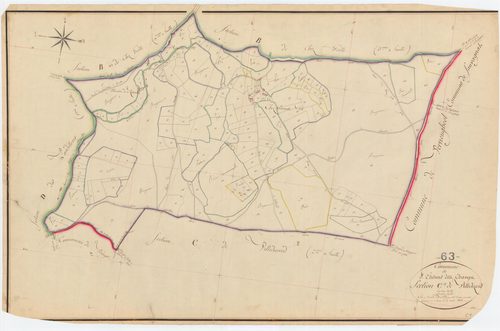 Champs - 53 FI 972      Section C de Villedizard, 1ère feuille