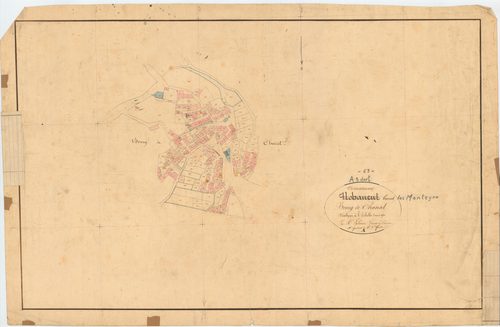 Chanat-la-Mouteyre - 51 FI 312      Section A de Chanat-Bourg de Chanat, 3ème feuille (développement)
