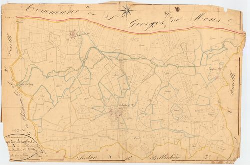Chapdes-Beaufort - 53 FI 181      Section A de Bellechard, 1ère feuille