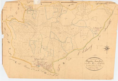 Chapdes-Beaufort - 53 FI 183      Section A de Bellechard, 3ème feuille