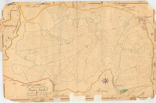 Chapdes-Beaufort - 53 FI 188      Section E des Barras, 1ère feuille