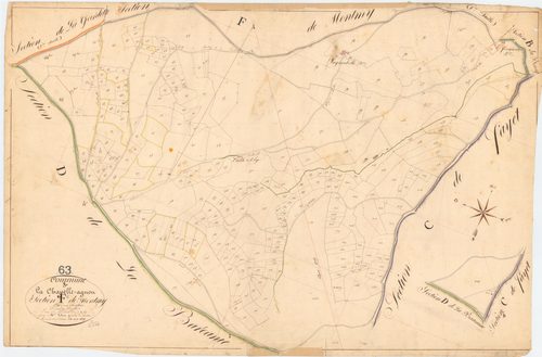La Chapelle-Agnon - 55 FI 241      Section F de Montmy, 2ème feuille