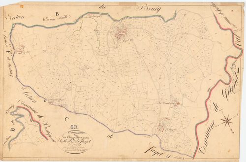 La Chapelle-Agnon - 55 FI 234      Section C de Fayet, 2ème feuille