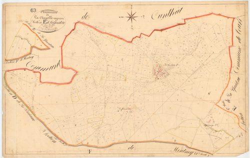 La Chapelle-Agnon - 55 FI 239      Section E de la Gardette, 2ème feuille
