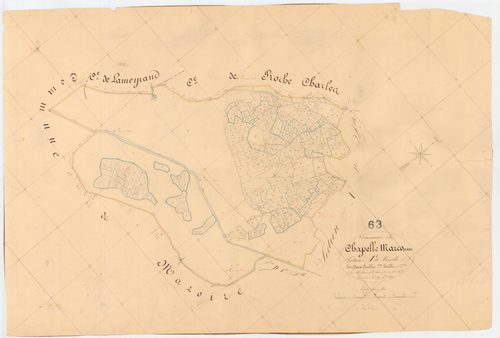 La Chapelle-Marcousse - 54 Fi 268      Section A de Venèche, 1ère feuille