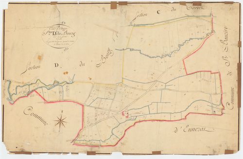 Chappes - 53 FI 204      Section D du Bourg, 2ème feuille
