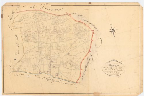Chaptuzat - 53 FI 206      Section A de la Côte, 2ème feuille