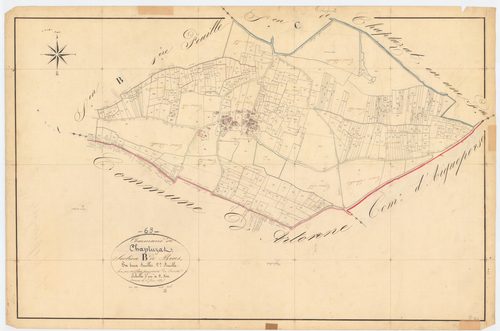 Chaptuzat - 53 FI 208      Section B de Bens, 2ème feuille