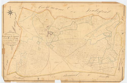 Charbonnières-les-Varennes - 53 FI 211      Section A de Bouy, 1ère feuille