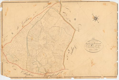 Charbonnières-les-Varennes - 53 FI 220      Section E de Grelière, 2ème feuille