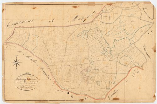 Charbonnières-les-Varennes - 53 FI 221      Section F de Beaunit, 1ère feuille