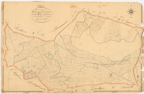 Charbonnières-les-Varennes - 53 FI 219      Section E de Grelière, 1ère feuille
