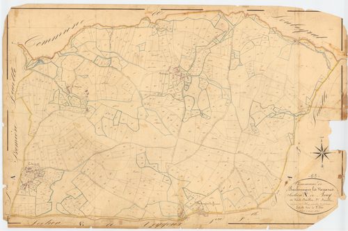 Charbonnières-les-Varennes - 53 FI 212      Section A de Bouy, 2ème feuille