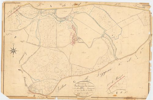 Charbonnières-les-Varennes - 53 FI 222      Section F de Beaunit, 2ème feuille