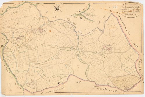 Charbonnières-les-Vieilles - 53 FI 232      Section C de Bogros, 2ème feuille