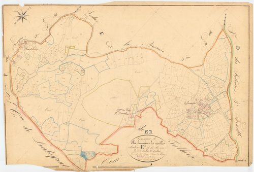 Charbonnières-les-Vieilles - 53 FI 237      Section E de la Brousse, 2ème feuille