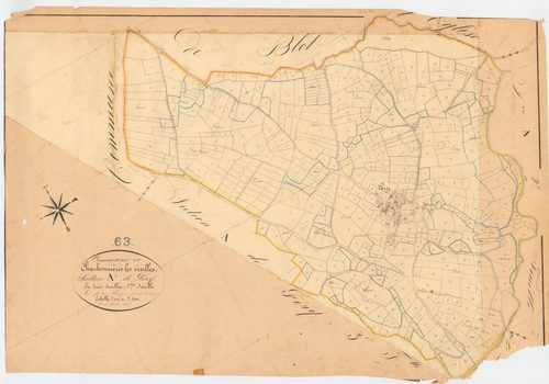Charbonnières-les-Vieilles - 53 FI 226      Section A de Péry, 1ère feuille