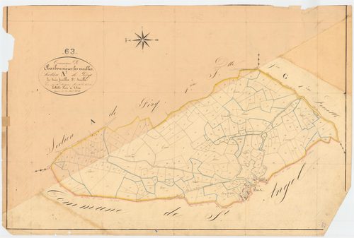 Charbonnières-les-Vieilles - 53 FI 228      Section A de Péry, 3ème feuille
