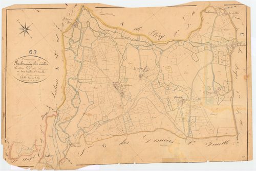 Charbonnières-les-Vieilles - 53 FI 240      Section G des Desniers, 1ère feuille