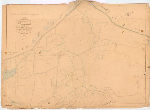 Charensat - 53 FI 261      Section E de Charensat, 2ème feuille