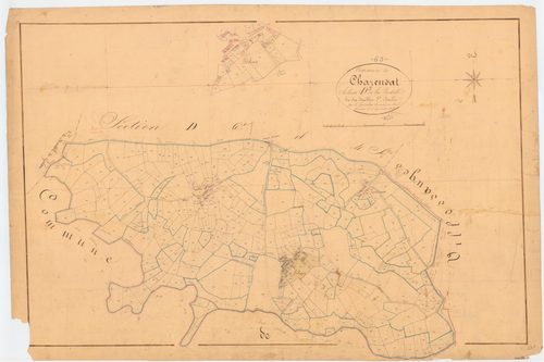 Charensat - 53 FI 258      Section D de la Pradelle, 5ème feuille