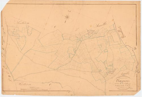 Charensat - 53 FI 252      Section C de Collanges, 3ème feuille
