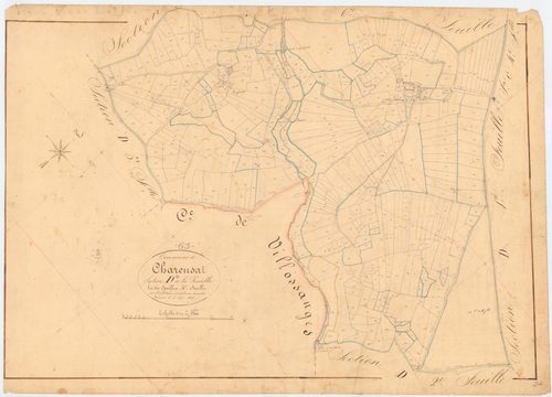 Charensat - 53 FI 257      Section D de la Pradelle, 4ème feuille