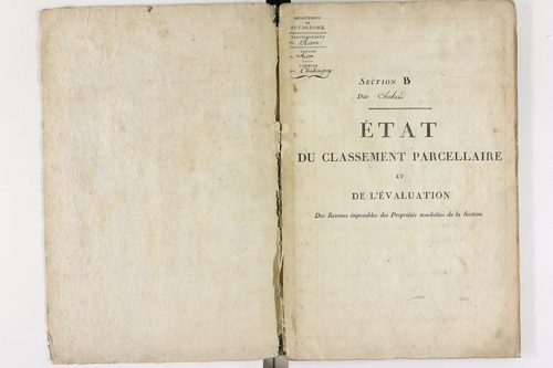 Châteaugay - P 10173      Section B (1813)