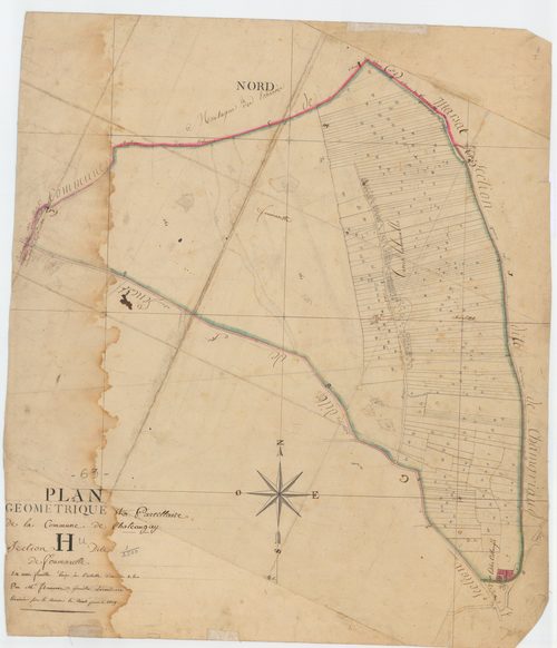 Châteaugay - 53 FI 272      Section H de Foumarette