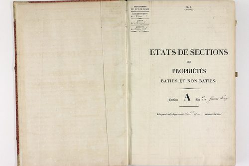Châteauneuf-les-Bains - P 10185/1      Section A