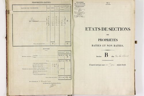 Châteauneuf-les-Bains - P 10185/2      Section B