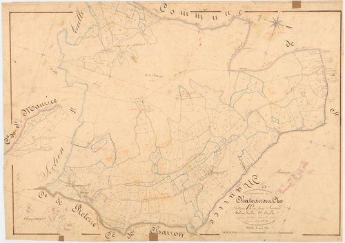 Château-sur-Cher - 53 FI 290      Section B du Puy Frenaud, 3ème feuille