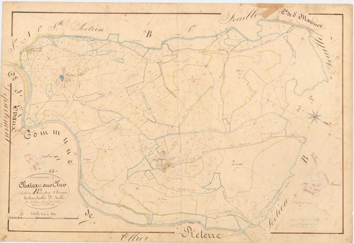 Château-sur-Cher - 53 FI 289      Section B du Puy Frenaud, 2ème feuille