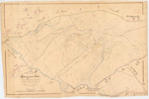 Château-sur-Cher - 53 FI 288      Section B du Puy Frenaud, 1ère feuille