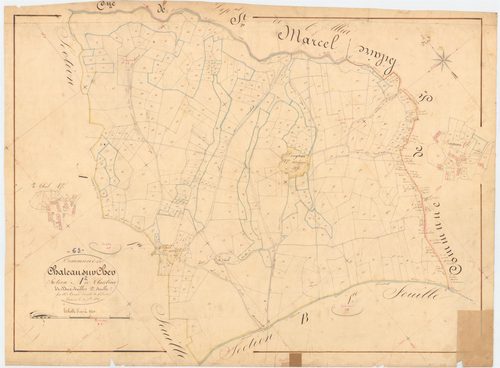 Château-sur-Cher - 53 FI 287      Section A de Clautrier, 2ème feuille