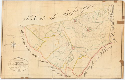 La Chaulme - 55 FI 267      Section A de la Besseyre, 1ère feuille