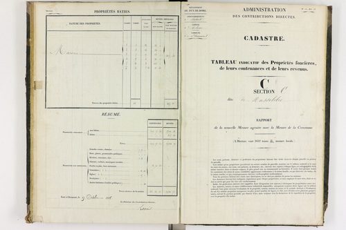 Chaumont-le-Bourg - P 12397/3      Section C