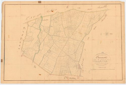 Chaumont-le-Bourg - 55 FI 276      Section A de Sabiot et la Frédière, 1ère feuille