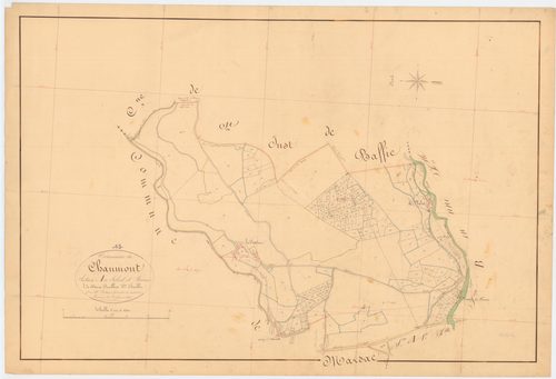 Chaumont-le-Bourg - 55 FI 277      Section A de Sabiot et la Frédière, 2ème feuille