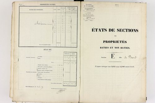 Chauriat - P 9175/5      Section E