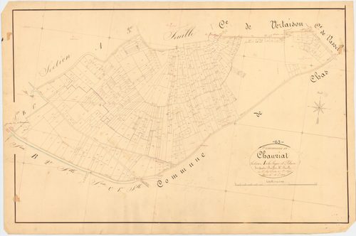 Chauriat - 51 FI 342      Section A de la Sagne et Pilaire, 4ème feuille
